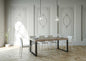 Elettra Premium Extendable Console Table, Anthracite with Robust and Elegant Structure