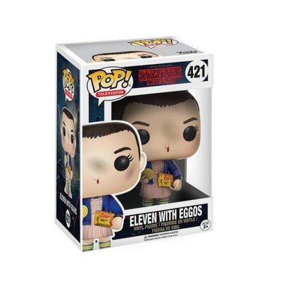 Funko Pop! Stranger Things – (421) Eleven mit Eggos Undici Vinylfigur 9cm