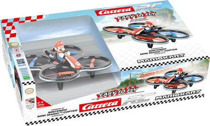 CARRERA FERNGELENKTER HELIKOPTER SUPER MARIO MINI MARIO-COPTER NINTENDO