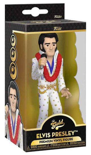 Funko Gold - Elvis Presley Premium Vinyl Figure 13 Cm Singer Pop Da Collezione
