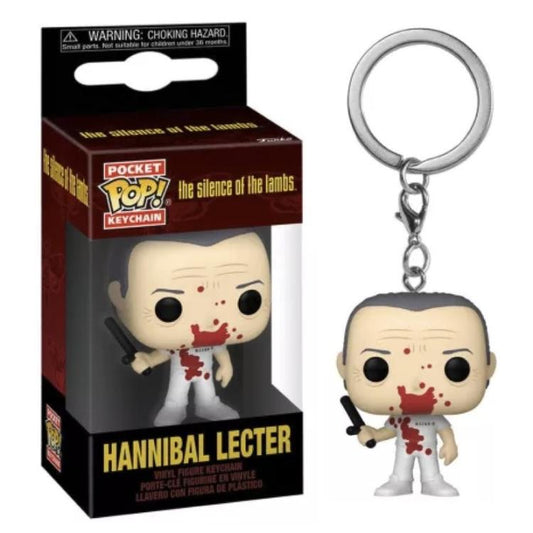 Funko Pop Keychain Das Schweigen der Lämmer (Hannibal Lecter) Vinyl-Schlüsselanhänger