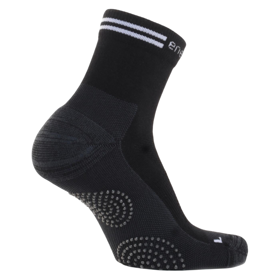 ENERGETICS – Calze Yoga Quarter ABS S5426636 Nero-Bianco