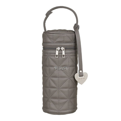 Portabiberon grigio trapuntato