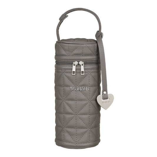 Portabiberon grigio trapuntato