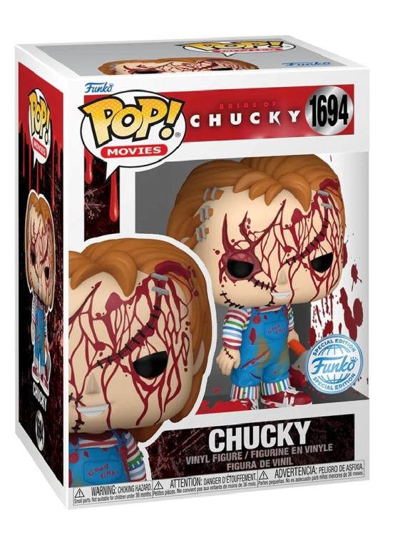 Funko Pop! Movies Horror Bride Of Chucky (1673) – Chucky Bloody Special Ed 9Cm