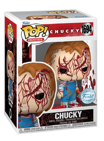 Funko Pop! Movies Horror Bride Of Chucky (1673) – Chucky Bloody Special Ed 9Cm