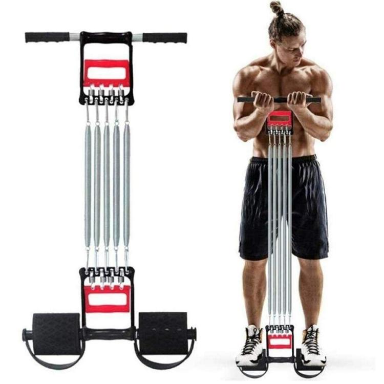 Hb Sport Estensore a 5 Molle Attrezzo Multifunzione Per Fitness Palestra Muscoli