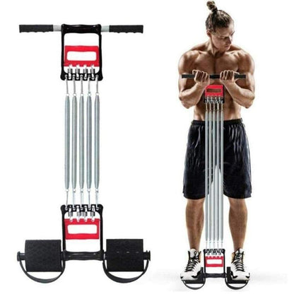 Hb Sport Estensore a 5 Molle Attrezzo Multifunzione Per Fitness Palestra Muscoli