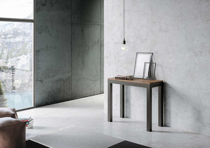 Consolle Estensibile Everyday Evolution con Telaio Antracite in Diverse Dimensioni
