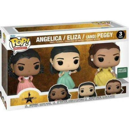 Funko Pop! Broadway: Hamilton (3er-Pack) Angelica / Eliza / (Und) Peggy - Special Edition