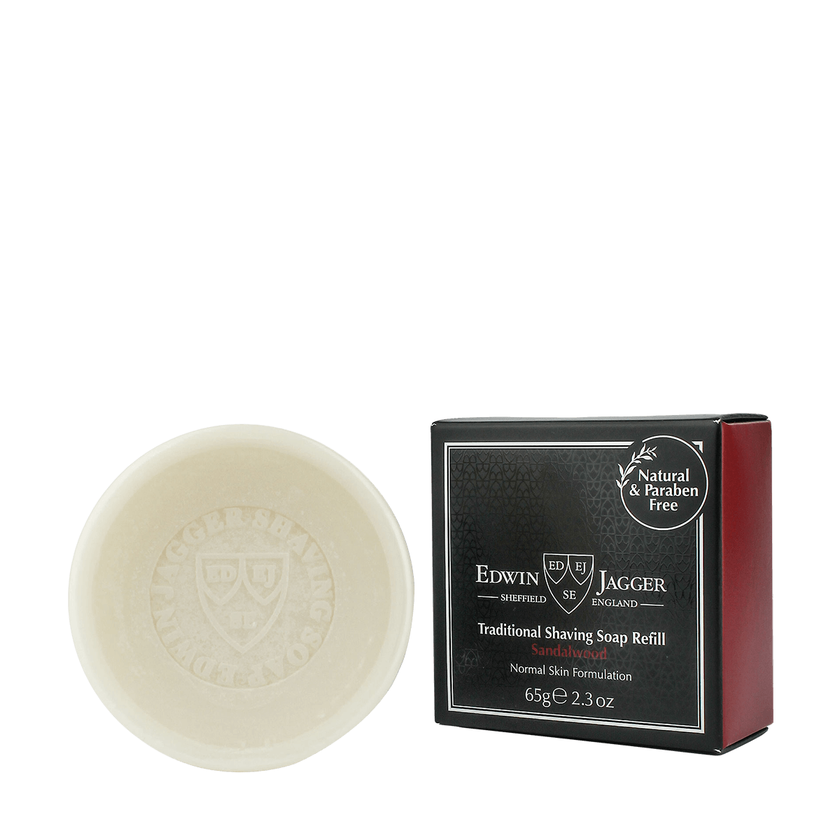 Edwin Jagger Ricarica Sapone Da Barba Sandalwood 65 gr
