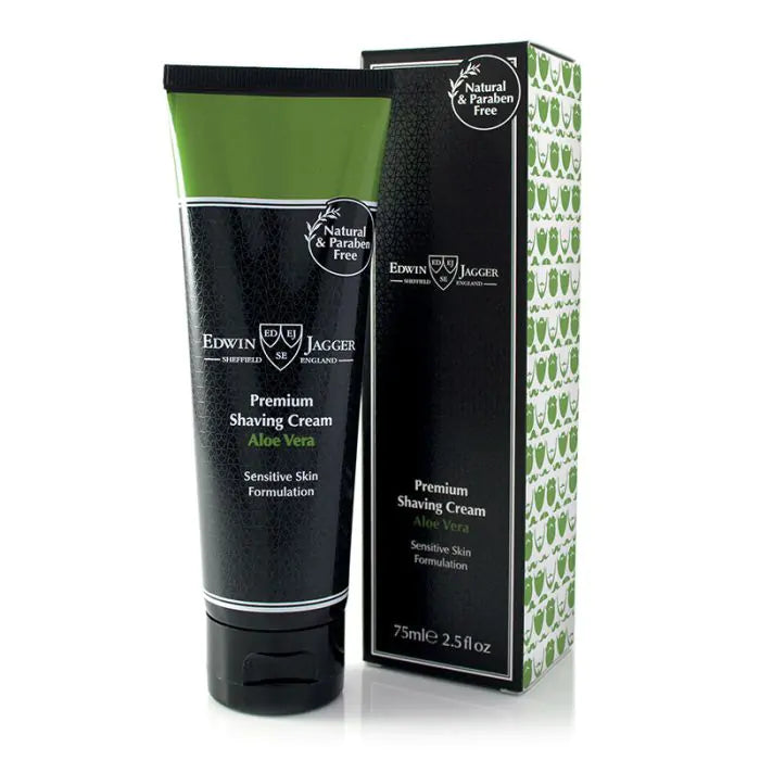 Edwin Jagger Rasiercreme Aloe Vera Tube 75 ml