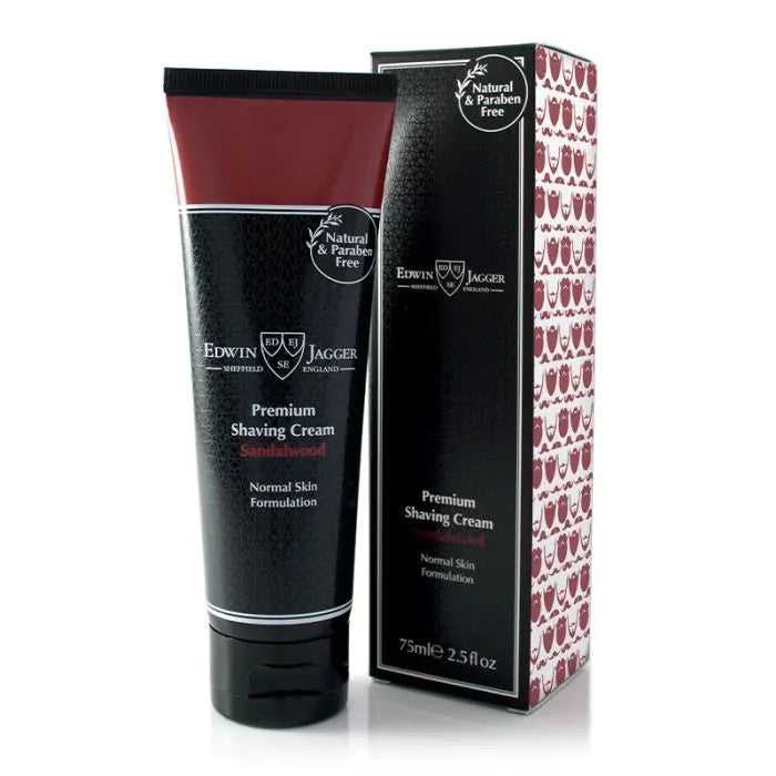 Edwin Jagger Rasiercreme Tube Sandalwood 75 ml