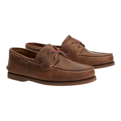 Timberland Classic 2-Eye Scarpa Barca Uomo Marrone - TB01001R214