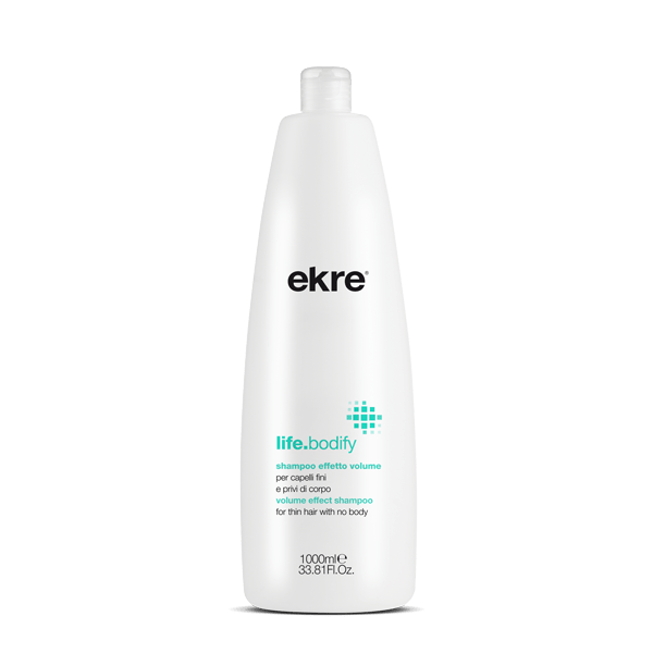 Ekre Life Bodify Shampoo Volumizzante Per Capelli Fini E Privi Di Corpo 1000 ml