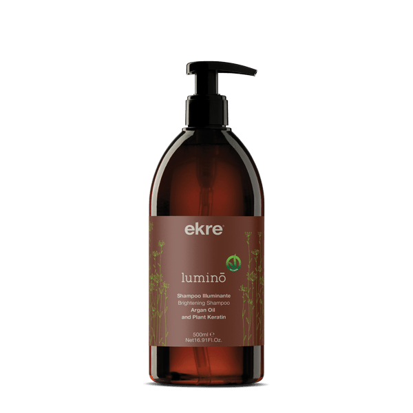 Ekre Luminò Argan Shampoo Rinforzante E Illuminante Per Capelli  500 ml