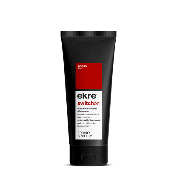 Ekre Switchon Maschera Colorata Riflessante Rosso Intenso 200 ml