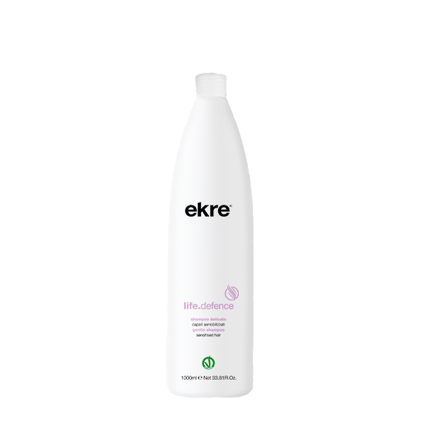 Ekre Life Defence Sanftes Shampoo für empfindliches Haar 1000 ml