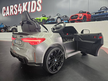 Kinder Elektroauto BMW M4 12 V – Grau Metallic