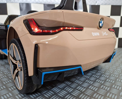 Kinder-Elektroauto BMW i4 12 V – Champagnerfarben