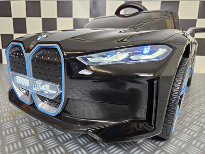 Auto Elettrica per Bambini BMW i4 12 V – Nero Metallizzato