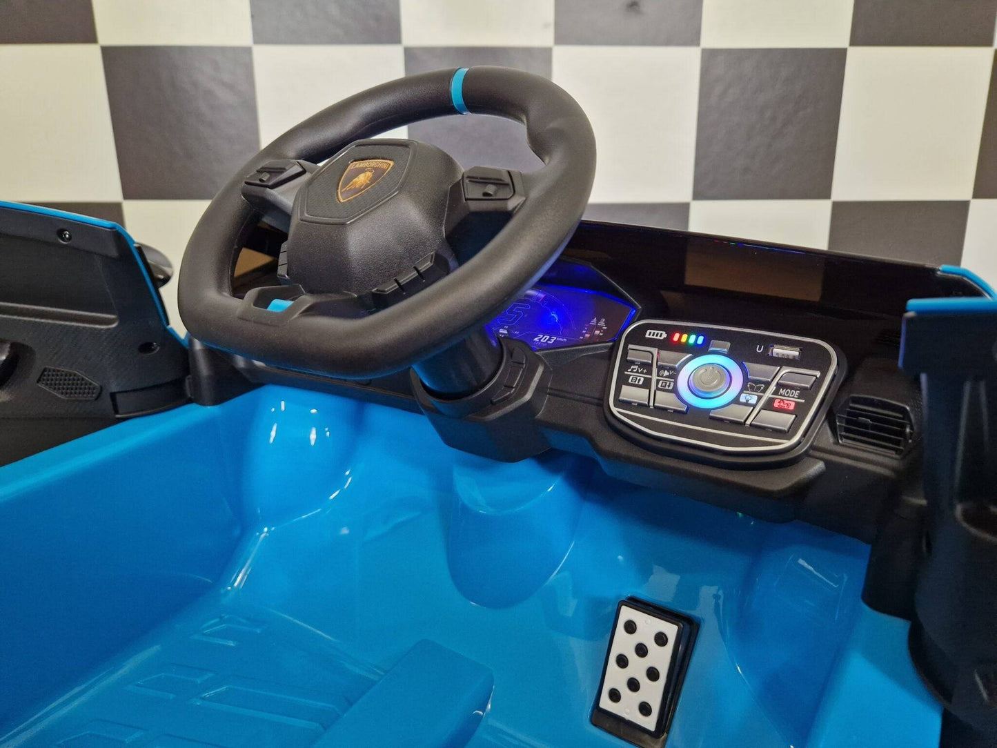 Kinder Elektroauto Lamborghini Huracan STO 12 V – Blau