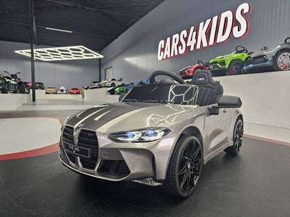 Kinder Elektroauto BMW M4 12 V – Grau Metallic