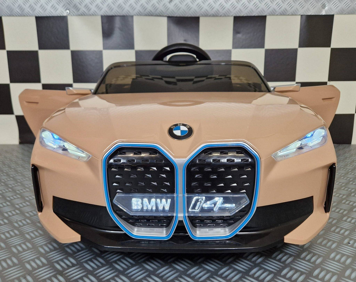 Kinder-Elektroauto BMW i4 12 V – Champagnerfarben
