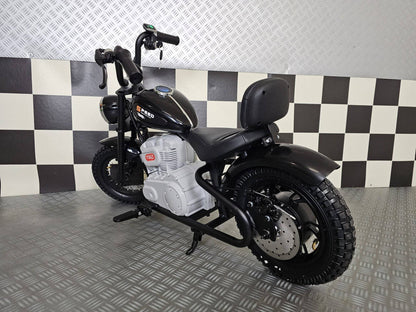 Moto Elettrica per Bambini Chopper 24 V – Nero