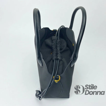 Enrico Coveri Set Borse in Ecopelle Effetto Suede