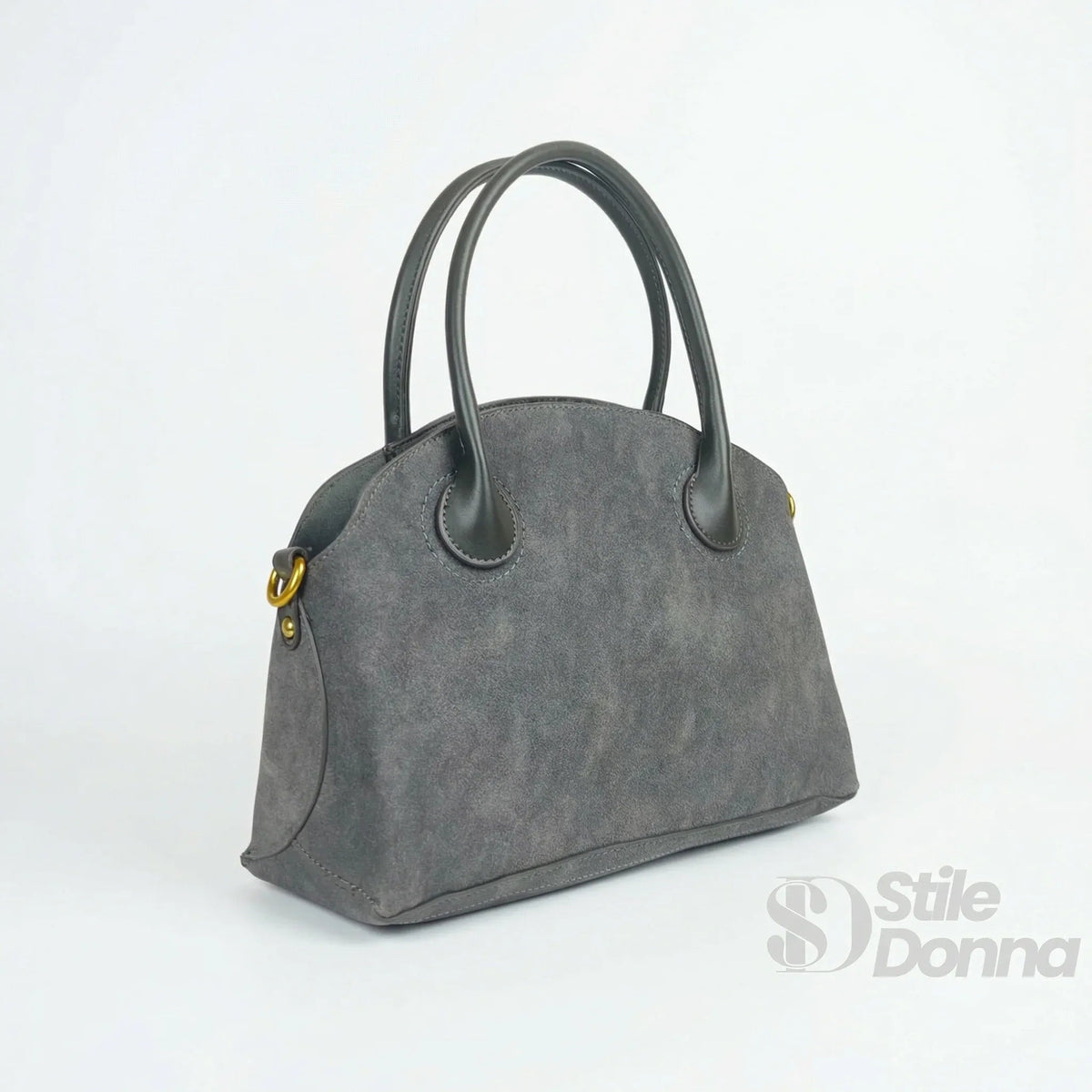 Enrico Coveri Set Borse in Ecopelle Effetto Suede