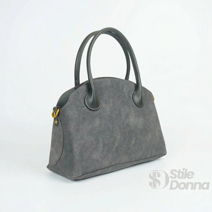 Enrico Coveri Set Borse in Ecopelle Effetto Suede