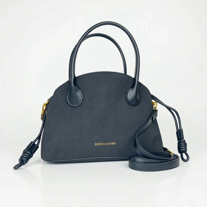 Enrico Coveri Set Borse in Ecopelle Effetto Suede
