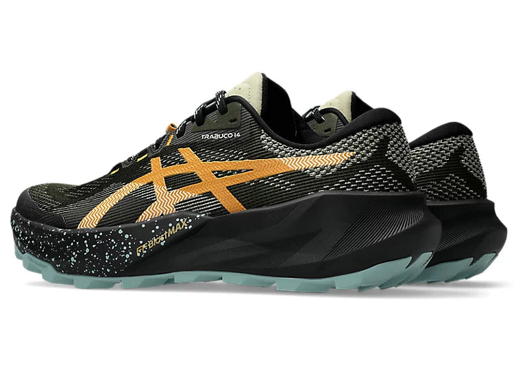 Asics scarpa Trail uomo TRABUCO 14 1011C166-200 verde vintage scuro