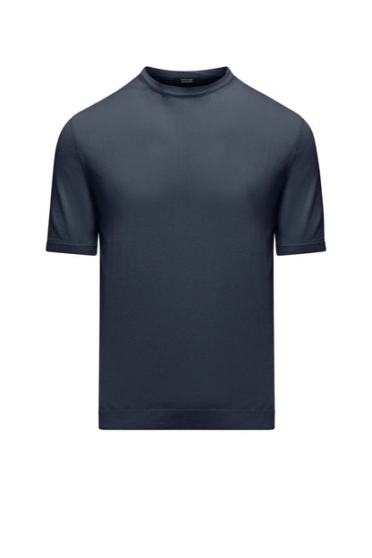 Bomboogie Maglia Rasata Manica Corta Uomo MM7015TKTP2 205 Blu