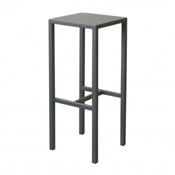 Sgabello industriale antracite con altezza di 77,5 cm
