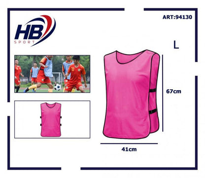 SPORTTRIKOT FUSSBALL LEIBCHEN HALLENFUSSBALL TRAININGSLATZ SPORT FUCHSIA GR.L