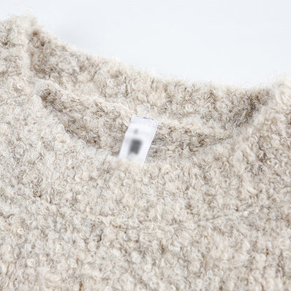 Maglione a tinta unica per uomo