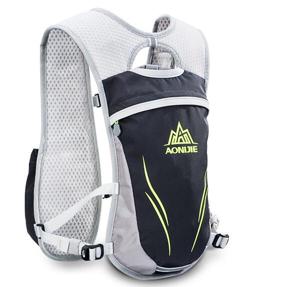 Zaino Running Idratazione Unisex per Maratona con Tasche Multiple