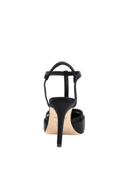 Marciano Guess black satin pointed toe pump