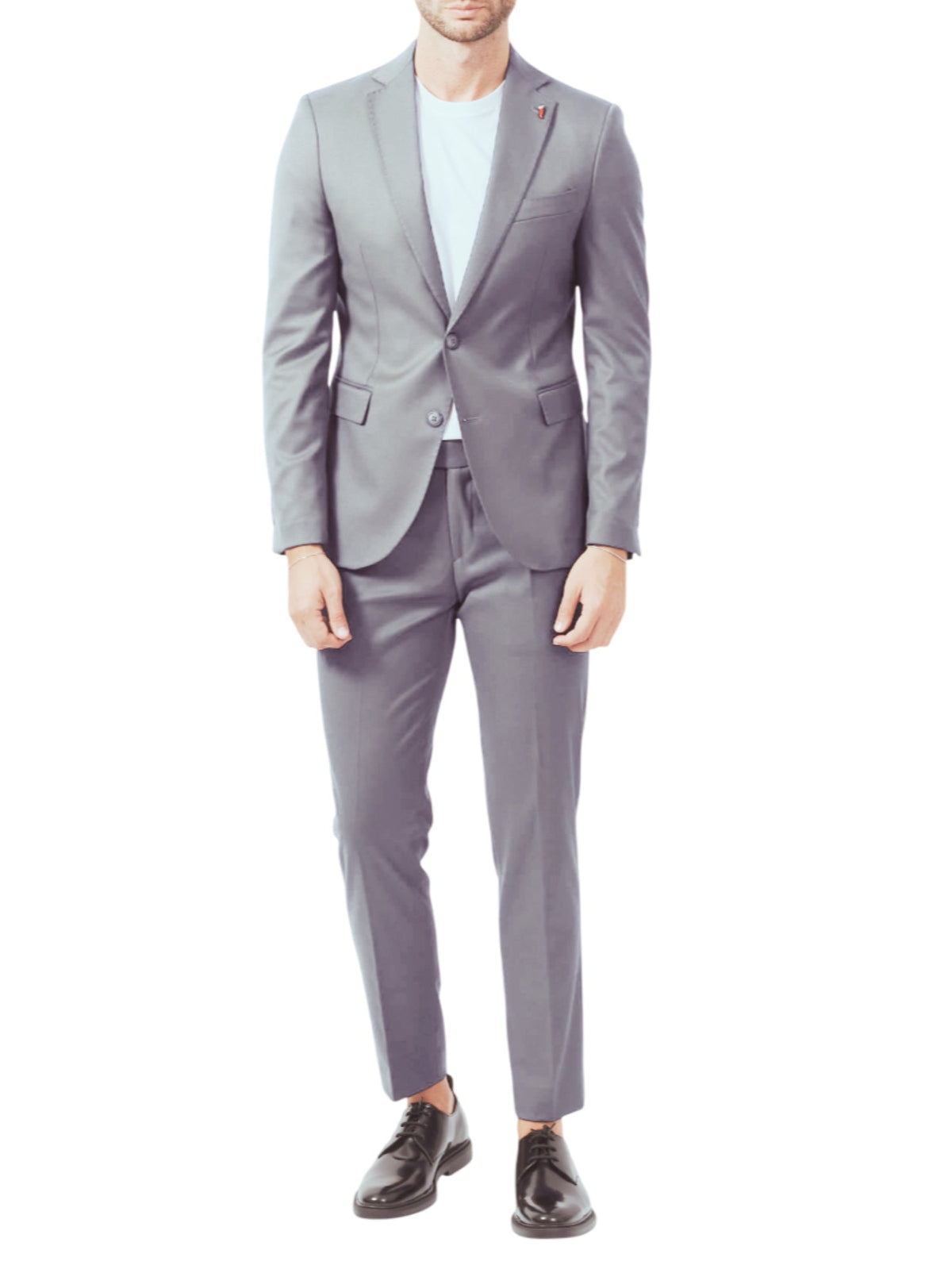 Mulish men's suit jacket and trousers grey