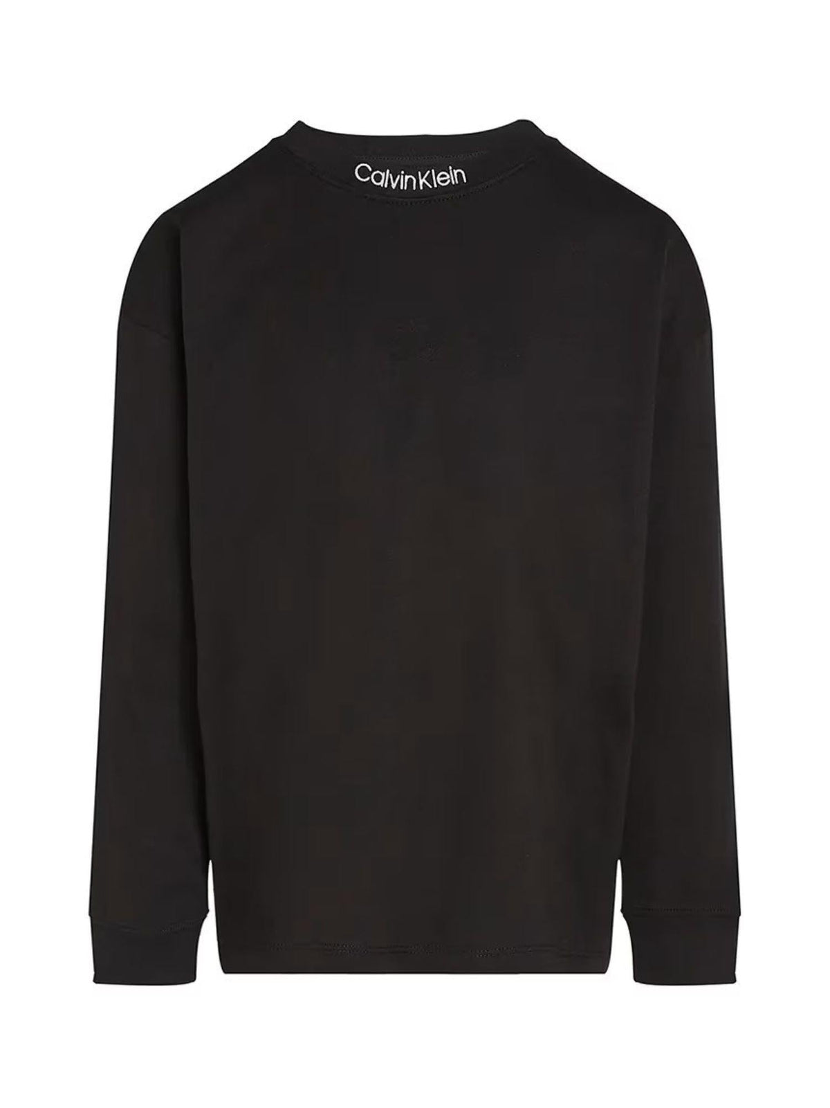 Calvin Klein Jeans Men's Relaxed Fit Long Sleeve T-Shirt Black