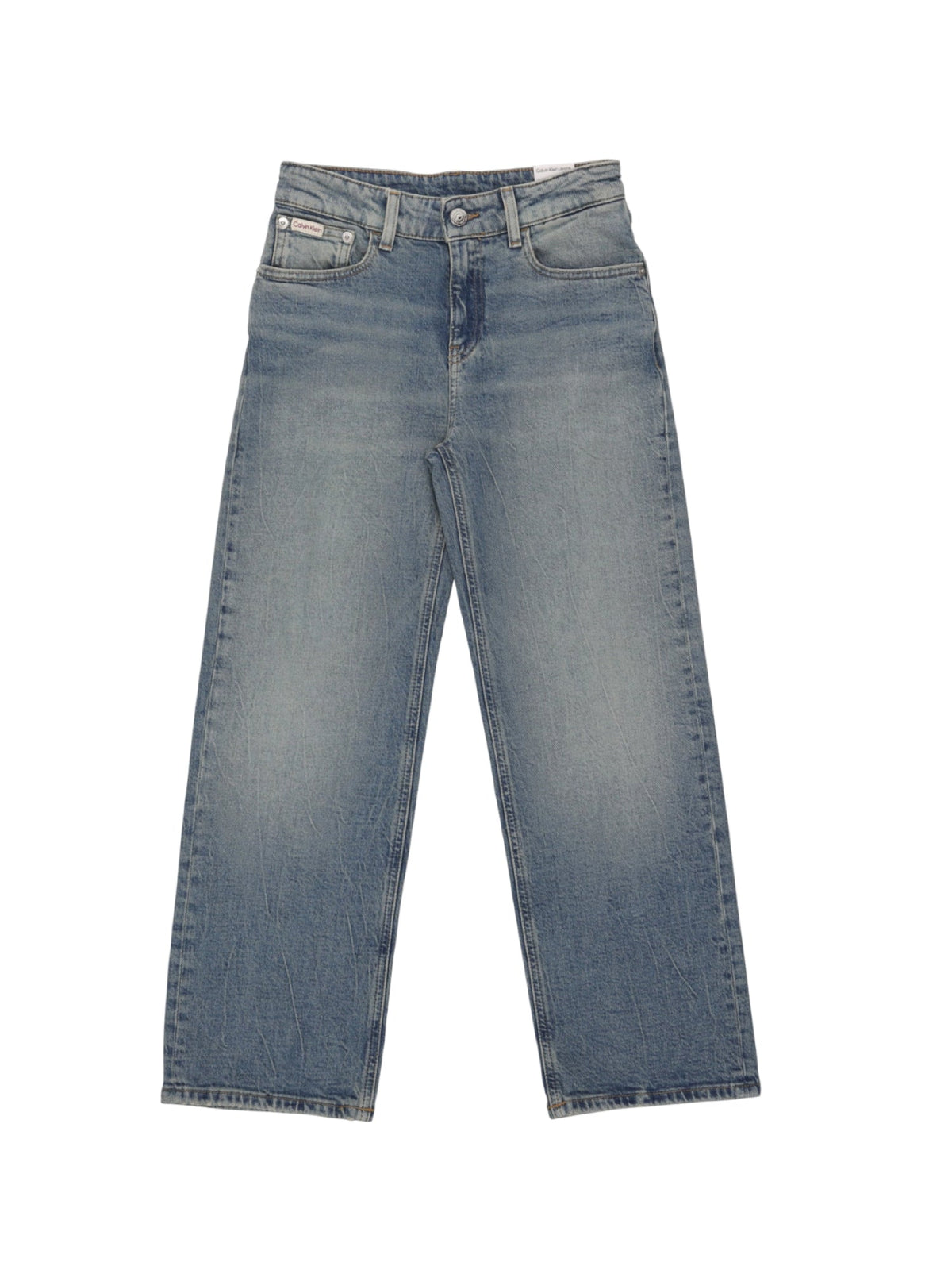 Calvin Klein jeans wide leg Skater blue wash