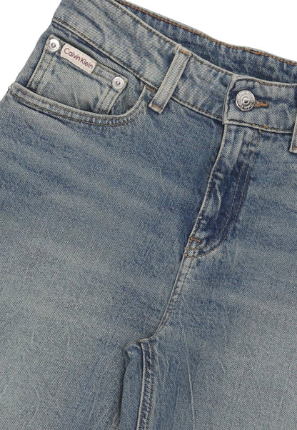 Calvin Klein jeans wide leg Skater blue wash