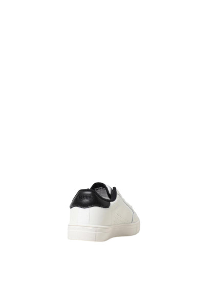 Diesel sneakers in pelle con logo iconico bianco
