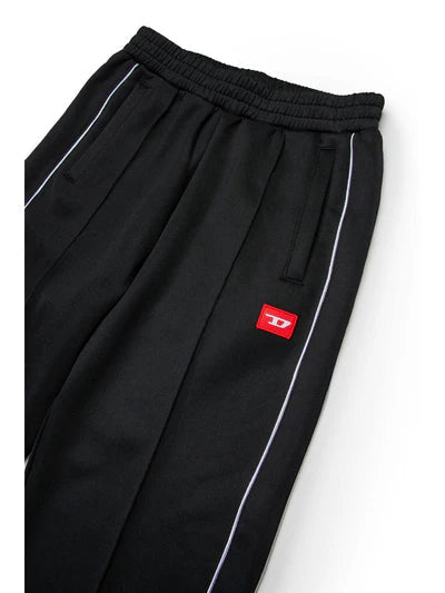 Diesel pantaloni in felpa Pzamperd nero