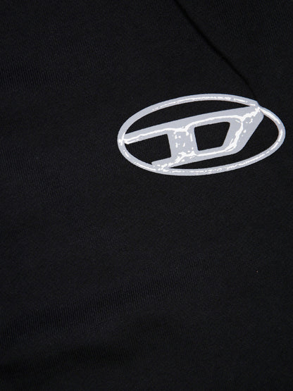 Diesel pantaloni bambino in felpa Postiv nero