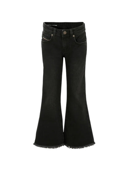 Diesel jeans a zampa D-prilla lavaggio nero