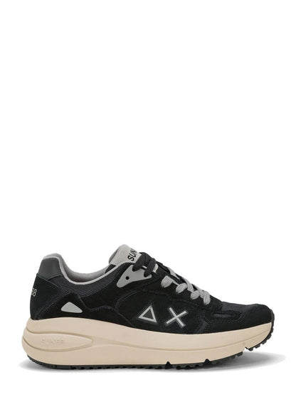 Sun68 men's sneakers Jupiter Suede black