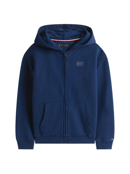 Tommy Hilfiger boys' zip-up hoodie in blue